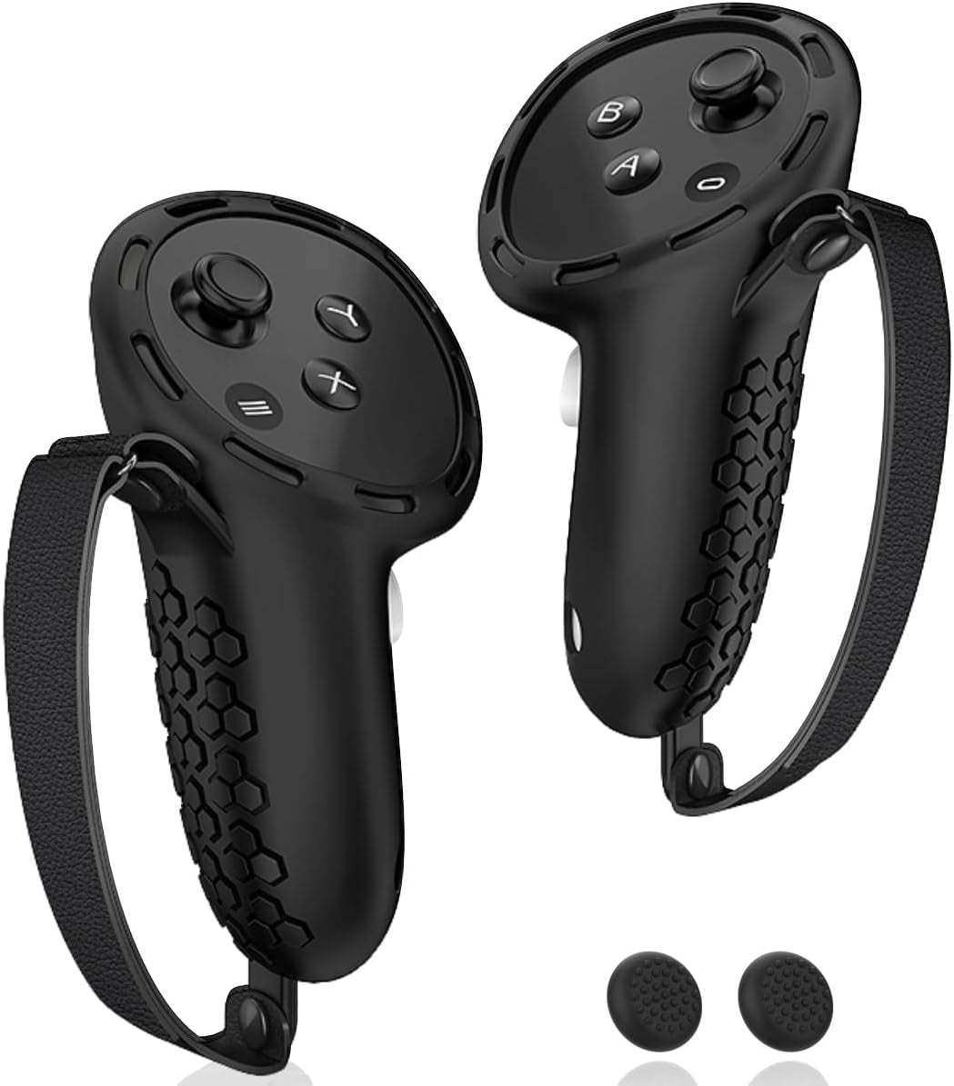VR Controller Grip Covers for Oculus Quest 3