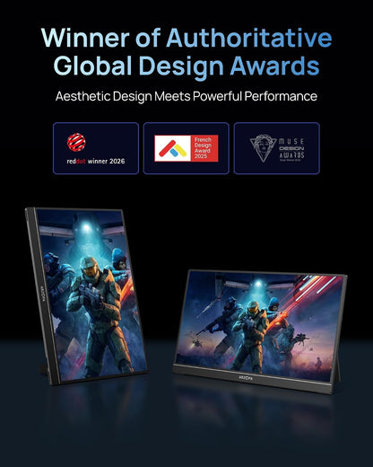 Ultra-Slim 144Hz Gaming Monitor 16.1"